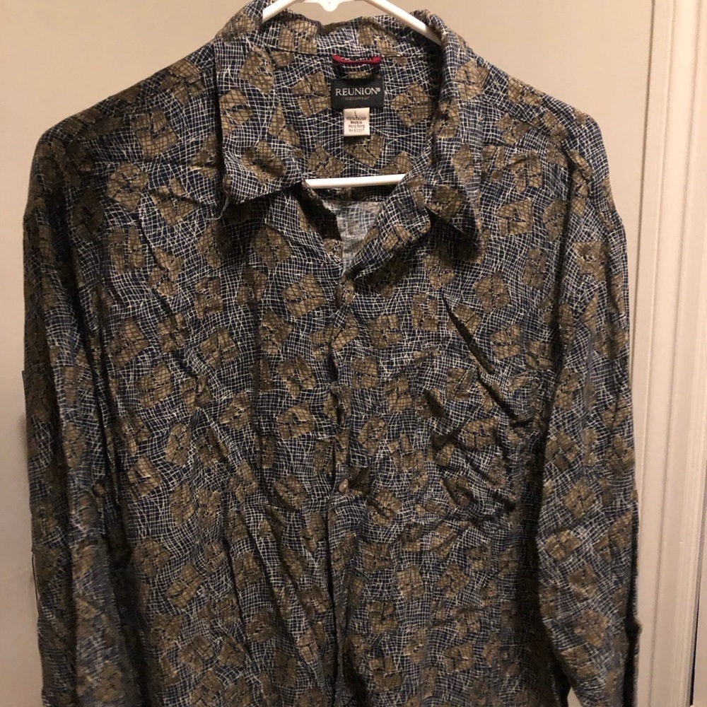 Reunion menswear shirt